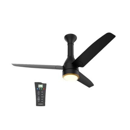 Abdg Underlight Ceiling Fan 1200mm Matte Black